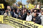 İBRAHIM ÇETIN - Konya'da Mısır’daki Darbenin 100. Günü Protesto Edildi