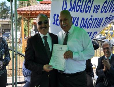 Tarsus’ta Madeni Sanatkar Esnafı Sertifikalarını Aldı