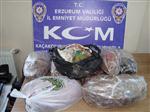 Erzurum'da 31 Kilo 875 Gram Esrar Ele Geçirildi