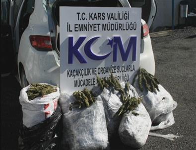 Kars’ta 44 Kilo Esrar Ele Geçirildi