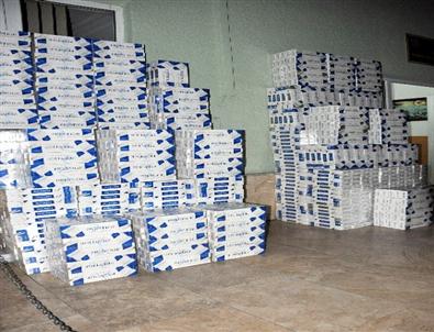 Suşehri’nde 14 Bin 350 Adet Kaçak Sigara El Geçirildi