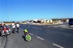 Ayvalık’ta Motosiklet İle Otomobil Çarpıştı Açıklaması