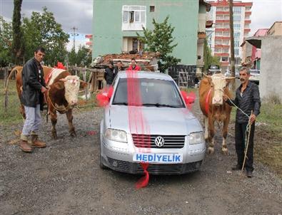 Otomobil Hediyeli Kurbanlıklar Tek Tek Satıldı