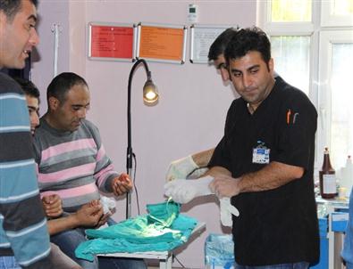 Erzurum'da Acemi Kasaplar Hastaneleri Doldurdu