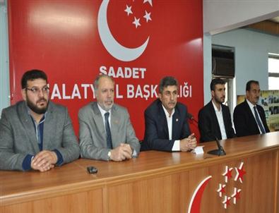 Saadet Partisi Malatya İl Teşkilatı Bayramlaştı