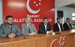 YAŞAR CANBAY - Saadet Partisi Malatya İl Teşkilatı Bayramlaştı