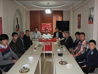 Saadet Partisi'nde Bayramlaşma