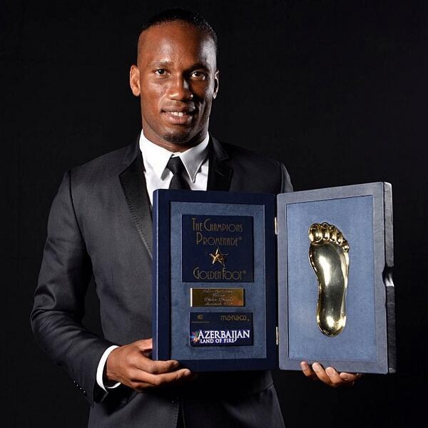 'Altın Ayak' ödülü Drogba'ya