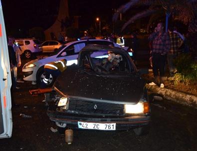 Alanya'da Trafik Kazası Açıklaması