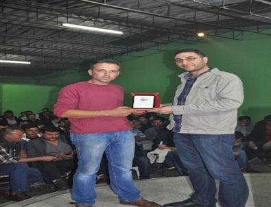 Karakurt Güvercin Severler Derneği'nden İha Muhabiri Hakan Demir’e Ödül