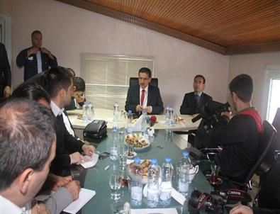 Vali Topaca Kömürcüler Osb'de İncelemelerde Bulundu