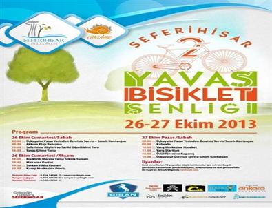 2. Seferihisar Yavaş Bisiklet Şenliği Başlıyor!