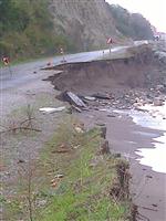 Abana-inebolu Karayolunda Göçük