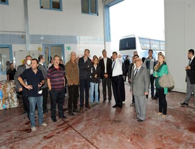 Mimarlar Odası Üyeleri Şehitkamil Belediyesi’nin Hizmetlerini Gezdi