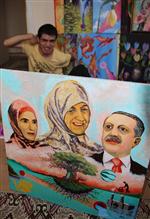 KAN UYUŞMAZLıĞı - Ayaklarıyla Resim Yapmak Engelli Yusuf’un Dünyası