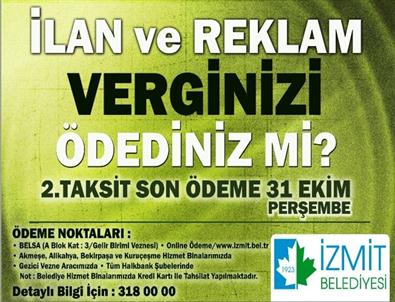 Belediyeden Vergi Hatırlatması