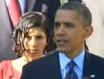 SAĞLIK REFORMU - Obama konuşmayı uzattı kadın fenalaştı