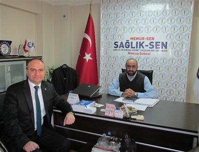 Aday Adayı Mersinli’den Sağlık-sen’e Ziyaret