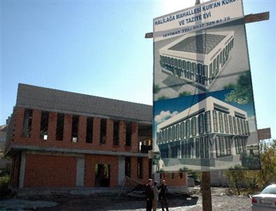 Kur’an Kursu İnşaatı Hayırsever Vatandaşlardan Yardım Bekliyor