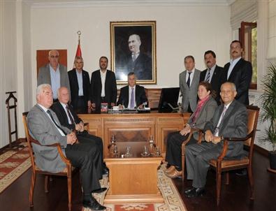 İgm Üyelerinden Kaymakam Erdoğan Beypınar 'a Ziyaret