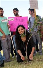 ODTÜ - Meü'lü Öğrencilerden Odtü Eylemine Fidanlı Destek