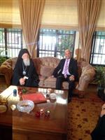 FENER RUM PATRIĞI - Rum Patrik Bartholomeos’tan Atatürk’ Ün Evine Anlamlı Ziyaret