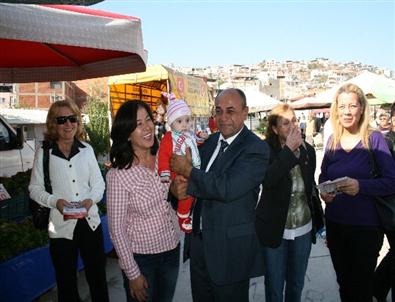 Çiğli'de Chp'li Hasan Arslan’ın En Büyük Destekçisi Eşi