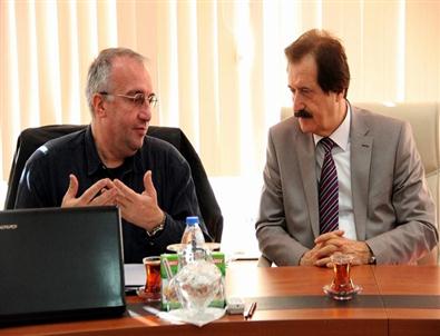 Makedonya Bilim ve Teknoloji Üniversitesi İle Cü Arasında İşbirliği Protokolü Toplantısı Gerçekleştirildi