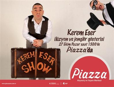 Samsun Piazza’da Kerem Eser Şov
