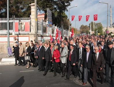 Edirne'de Chp'den Cumhuriyet Yürüyüşü