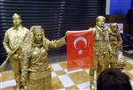 CANLI HEYKEL - Forum Kayseri'den Renkli Cumhuriyet Bayramı Kutlaması