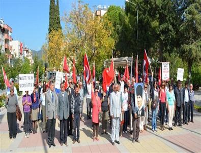 Ortaca’da Cumhuriyet Yürüyüşü