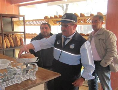 Zabıta Fırınları Denetledi 4 Fırına Tutanak Tutuldu