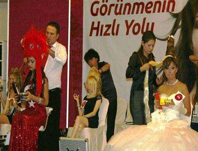 Kuaförler Antalya’da Hünerlerini Sergiledi