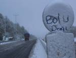 YAKIN TAKİP - Bolu Dağı'nda kar yağışı başladı