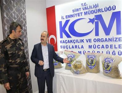 Siirt’te Esrar Operasyonu