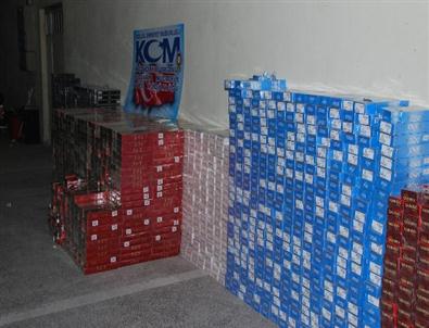 Bakliyat Çuvallarından Kaçak Sigara Çıktı