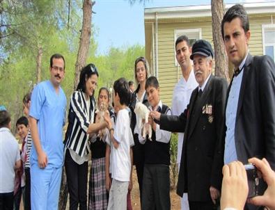 Çocuklara Hayvan Sevgisi Aşılandı