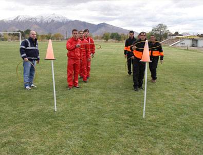 'Kurban Yakalama Timi' antrenmanlara başladı