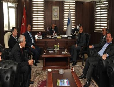 Kuzey İraklı Heyetten Rektör Prof. Dr. Battal’a Ziyaret