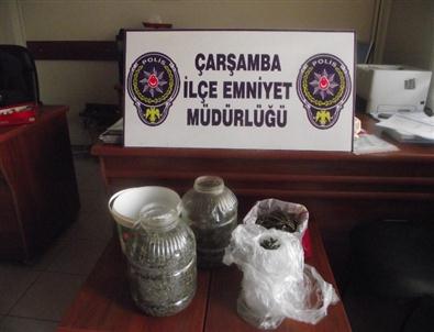 Çarşamba’da 1.5 Kilo Kubar Esrar Ele Geçti