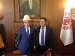 SADIK YAKUT - Kırgızistan Cumhuriyeti Parlamentosu Üyeleri'nden Tbmm Başkan Vekili Sadık Yakut'a Ziyaret