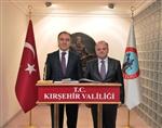 BABA OCAĞI - Vali Altıparmak Kırşehir Valisi Çakacak’ı Ziyaret Etti
