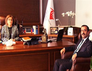 Bakan Şahin, Sağlık-sen Heyetini Kabul Etti