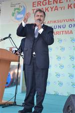 BÖLÜNMÜŞ YOLLAR - Bakanlar, Arıtma Tesisi Temel Atma Törenine Katıldı