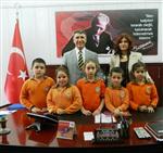 ABDULLAH DÖLEK - Minik Muhabirler Kaymakam Dölek’i Ziyaret Etti