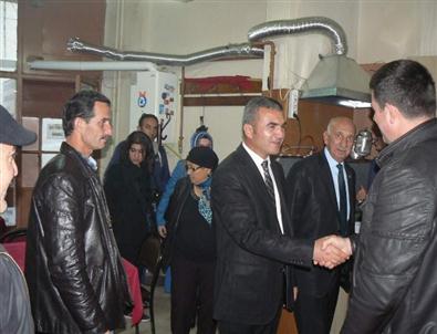 Başkan Adayı Mustafa Aydemir Ertaş Esnaf Ziyareti Yaptı