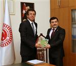 TACIKISTAN - Tacikistan Büyükelçisi Homiddinoviç'ten Ziyaret