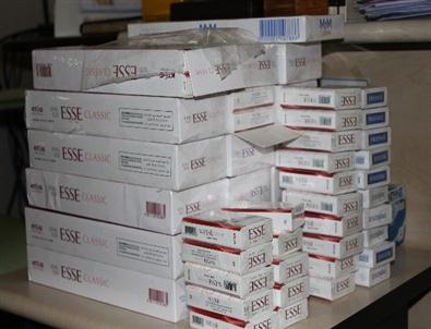 Bolu’da 2 Bin 400 Paket Kaçak Sigara Ele Geçirildi