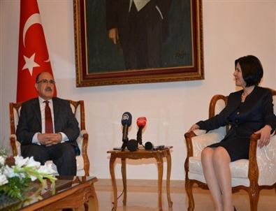 Kktc Meclis Başkanı Siber, Tc Başbakan Yardımcısı Atalay’ı Kabul Etti